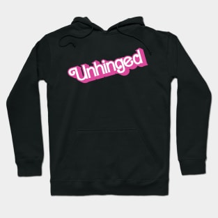 Barbie style unhinged meme print Hoodie